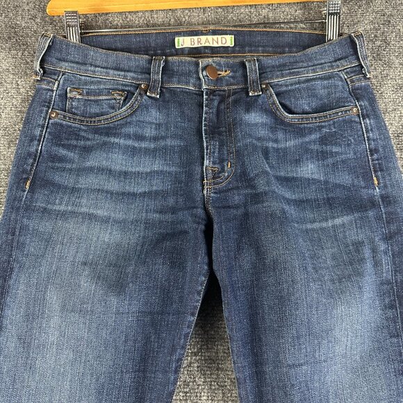 J Brand Jeans Womens 27 Martini Bootcut Zip Fly Raw Hem Pockets - Picture 3 of 8